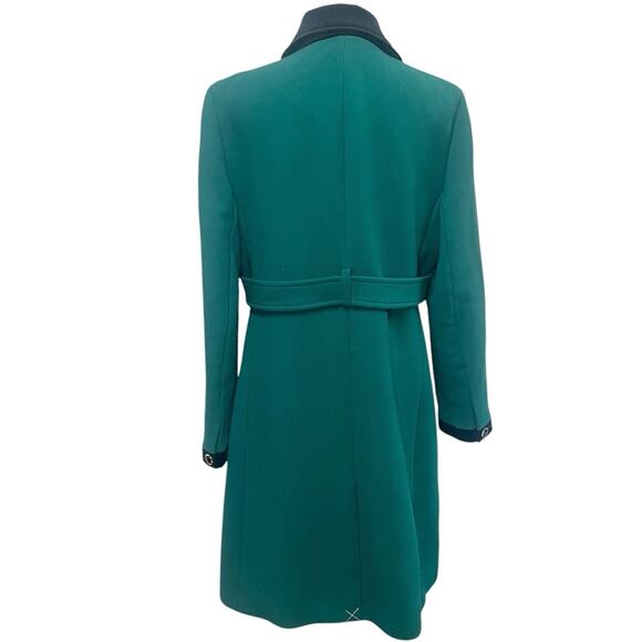 J. Crew Lady Coat Velvet Trimmed - Picture 9 of 13